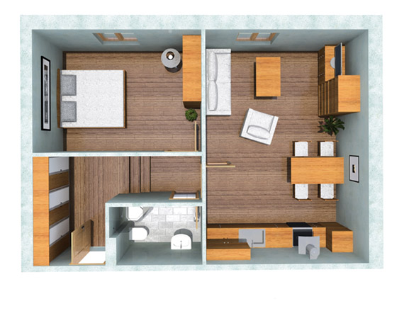 Apartmán č.2